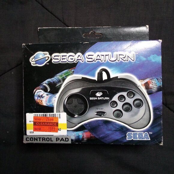 High Frequency Game Control Pad (2) + Sega Saturn Box - Picture 1 of 6